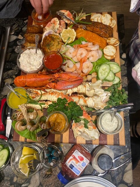 Seafood Charcuterie Board
