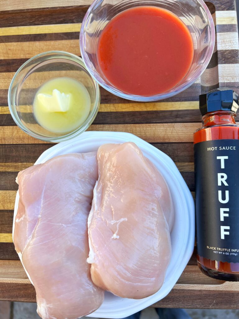 TRUFFalo chicken marinade ingredients