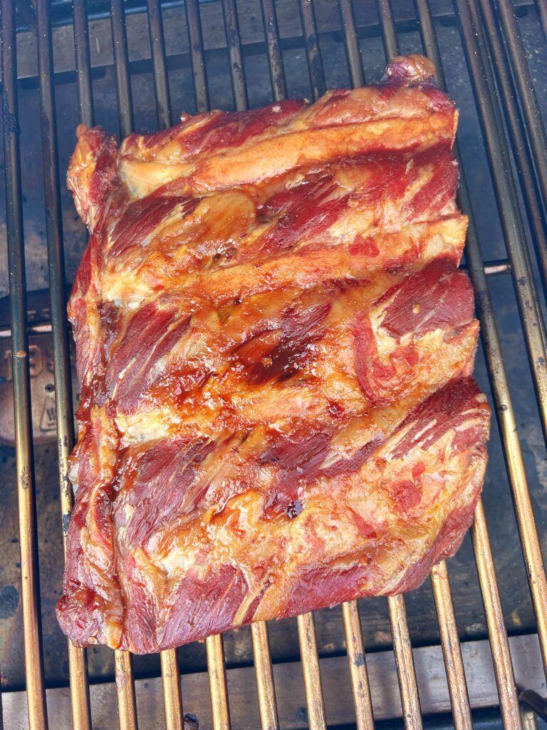 Beef Back Ribs on the Traeger