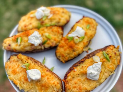 Twice Baked Potatoes: The Ultimate Side Dish - This Jew Can Que